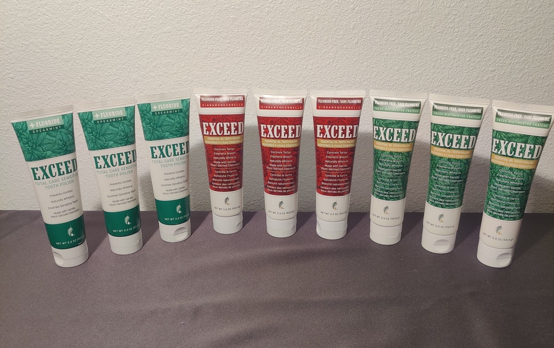 Melaleuca Whitening Tooth Polish Paste 3.3 Oz Fresh Mint Etsy