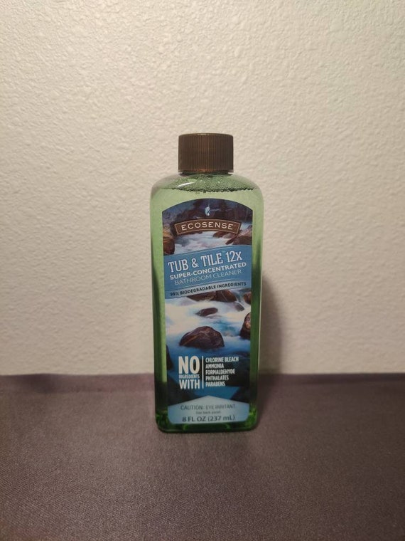 Melaleuca Ecosense Tub &tile 12x Super Concentrate 8 Oz Etsy