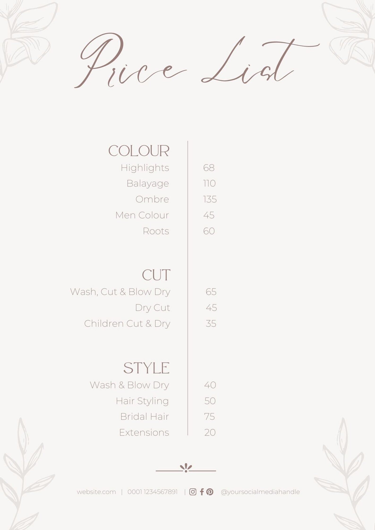 Price List Template Editable In Canva Nail Price List And Etsy UK price-list-template-editable-in-canva-nail-price-list-and-etsy-uk