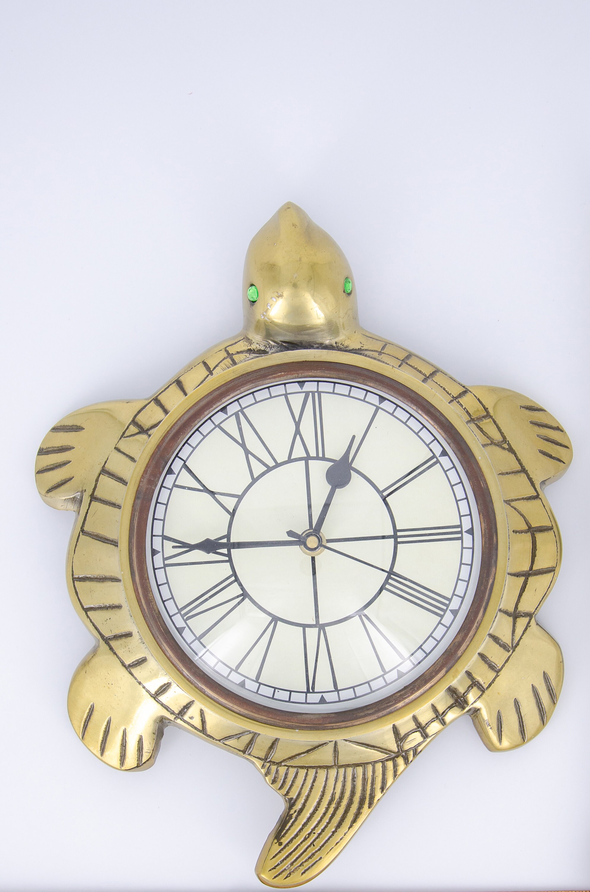 Handmade wall hanging turtle wall roman clock maritime Etsy