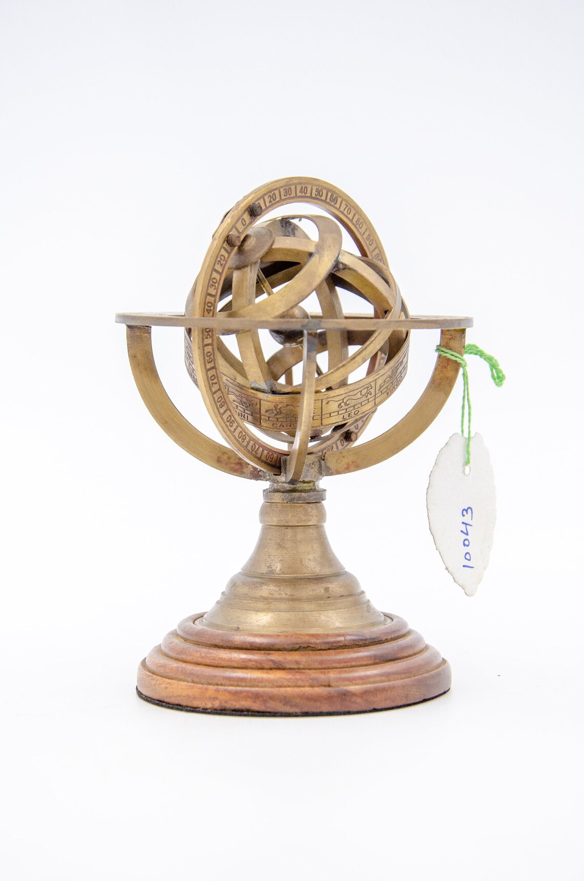 Collectible Antique Brass Armillary Sphere Maritime Astrolabe Etsy