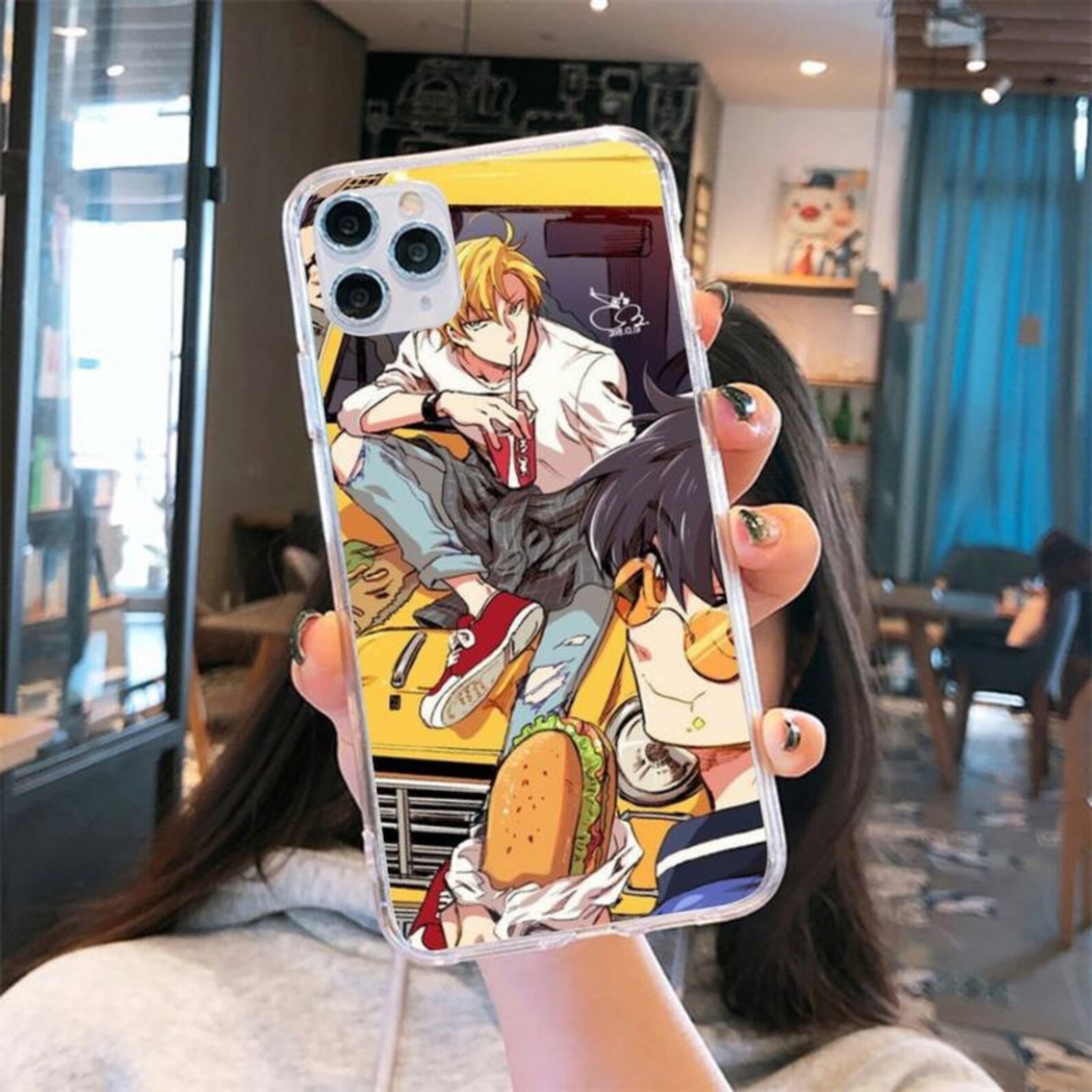 Banana Fish Phone Case Banana Fish Transparent Phone Case For Etsy