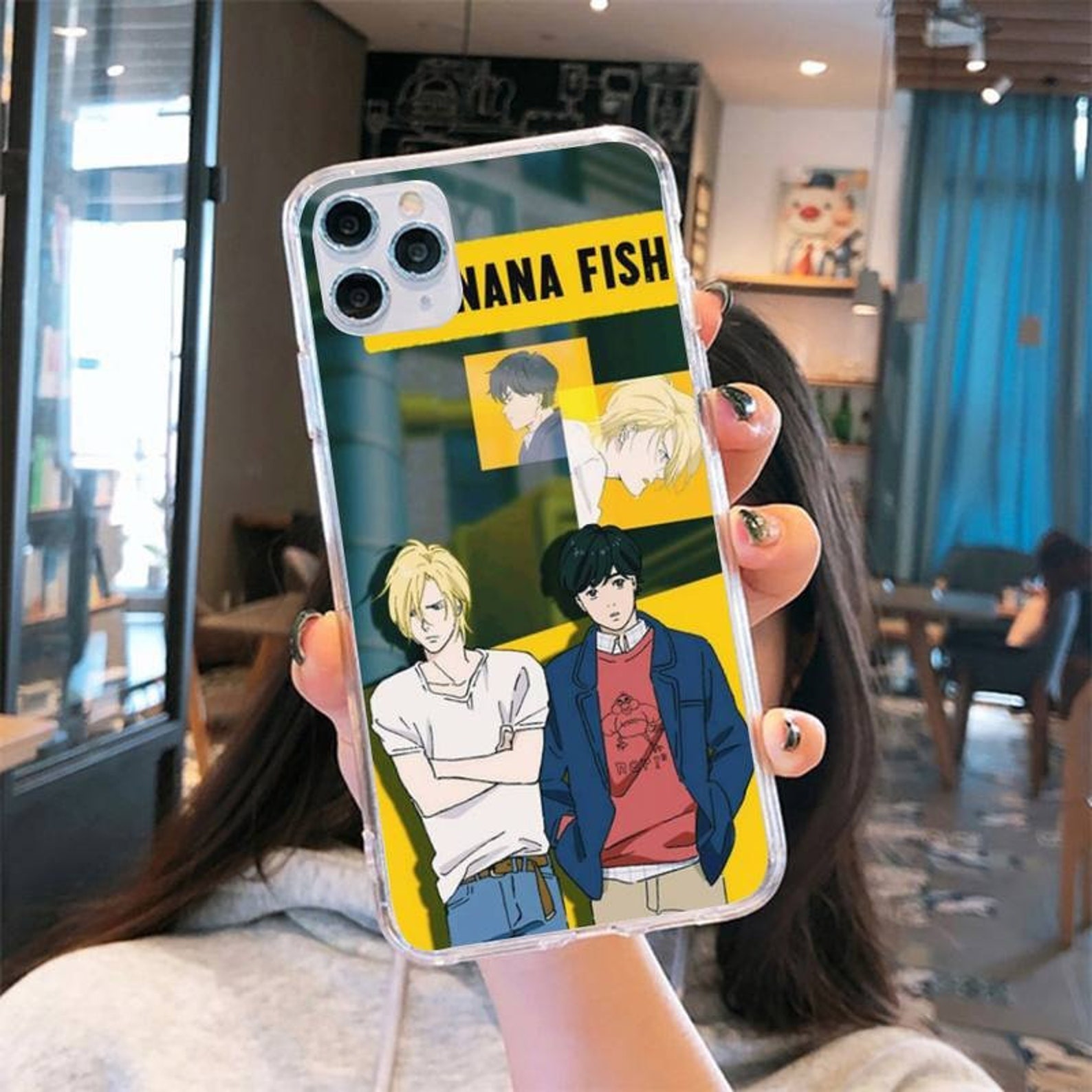 Banana Fish Phone Case Banana Fish Transparent Phone Case For Etsy