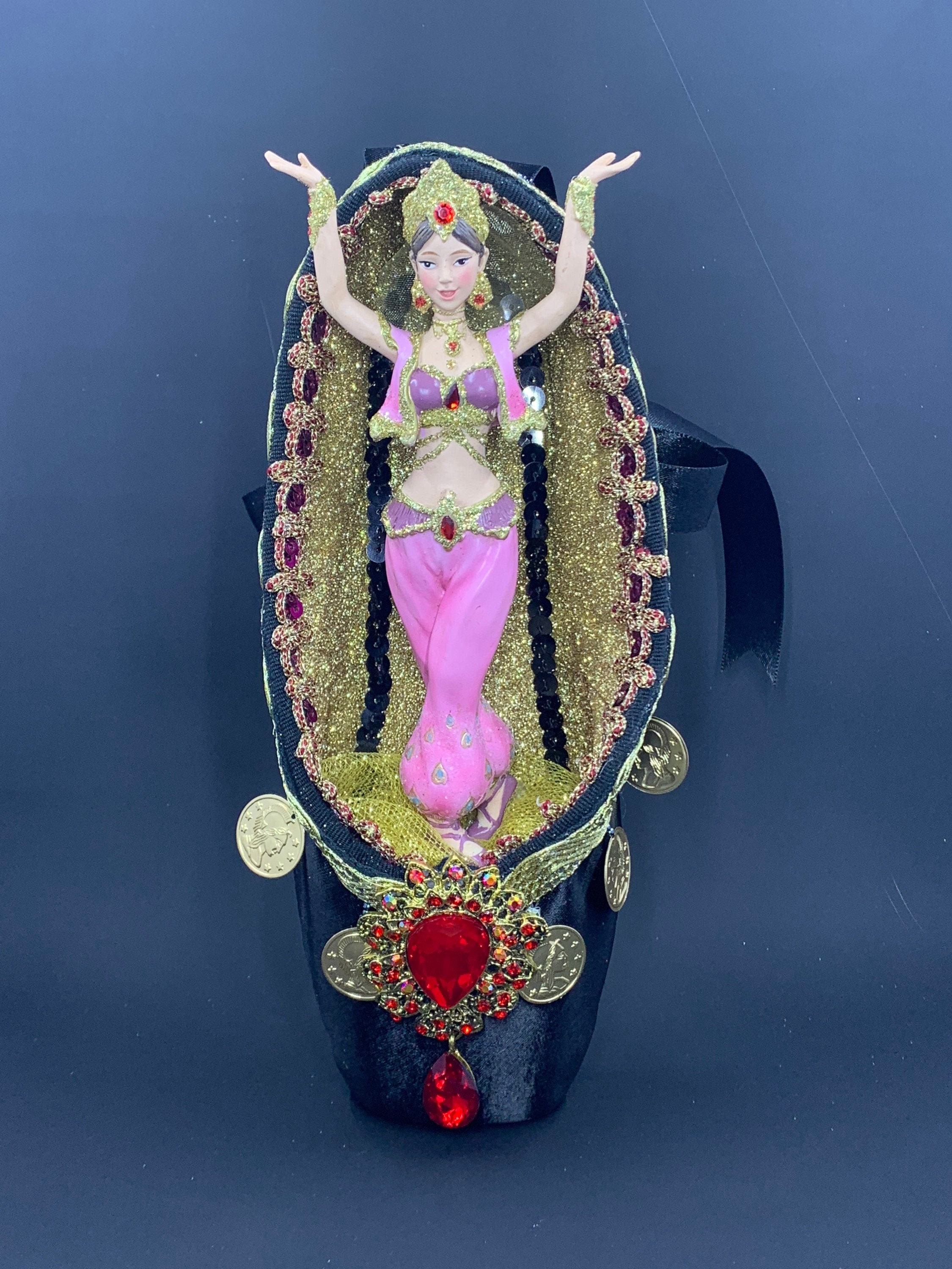 The Nutcracker Arabian Ballerina Kurt Adler Ornament Etsy