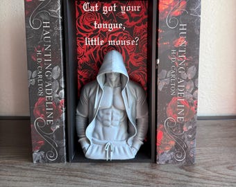 Rincón de lectura inspirado en Adeline / Estantería gótica impresa en 3D