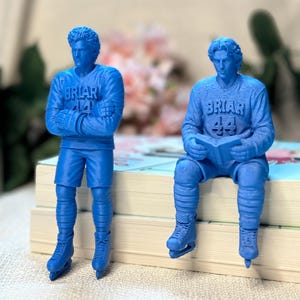 Hockey Player Bookshelf Decor #44 Jersey | 3D Printed | Off Campus Inspired Decor | Garrett Graham