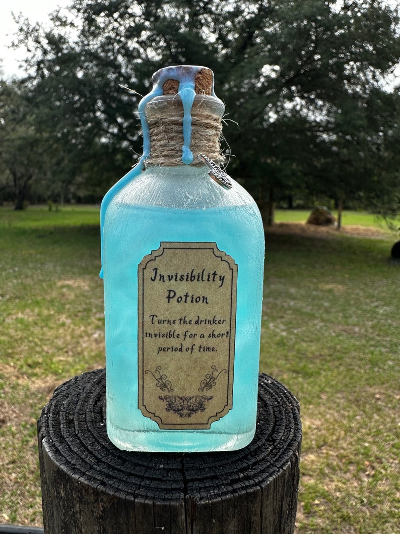 Harry Potter Inspired Invisibility Potion Etsy