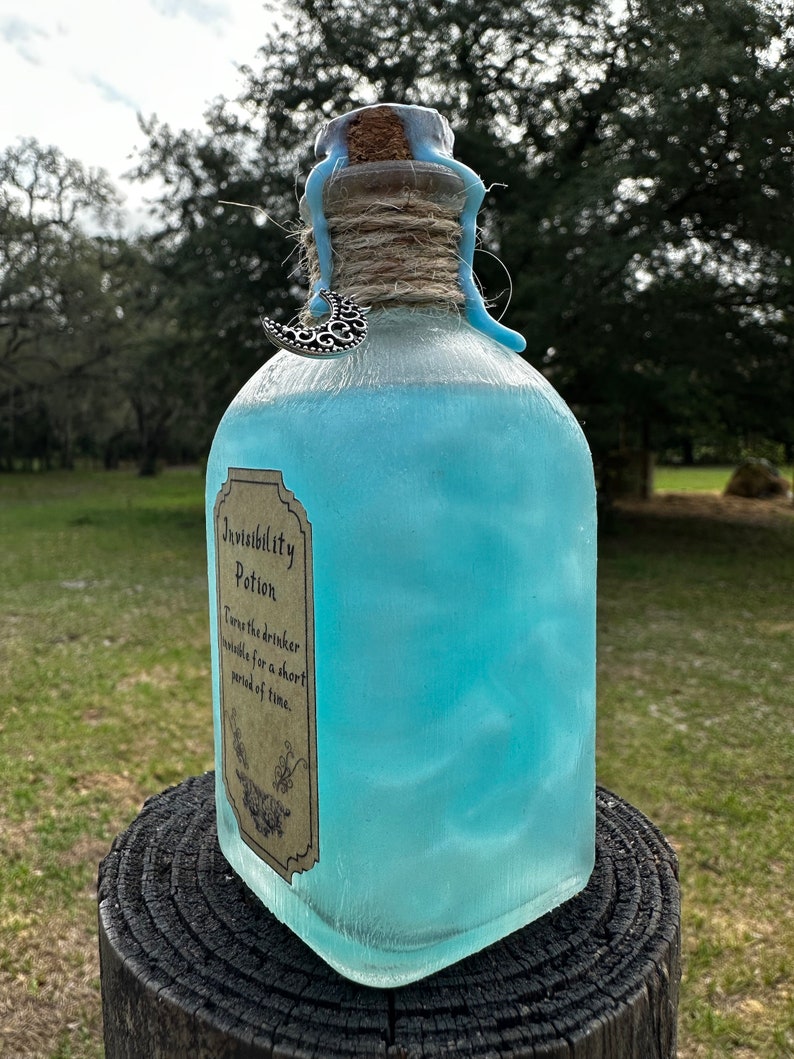 Harry Potter Inspired Invisibility Potion Etsy