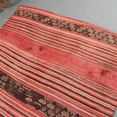 Turkish Kilim, Runner Kilim, Vintage Kilim, Antique Kilim, 21x72 inches shops Pink Kilim, Anatolian Kilim, Stair Kilim, 3229