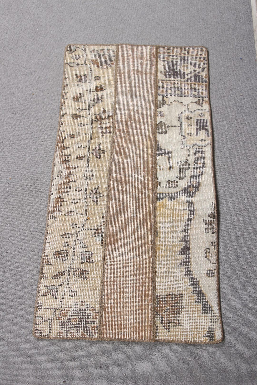 Vintage Rug, Patchwork Rug, 2x3 Small Rugs, Turkish Rug, Antique Rugs ...