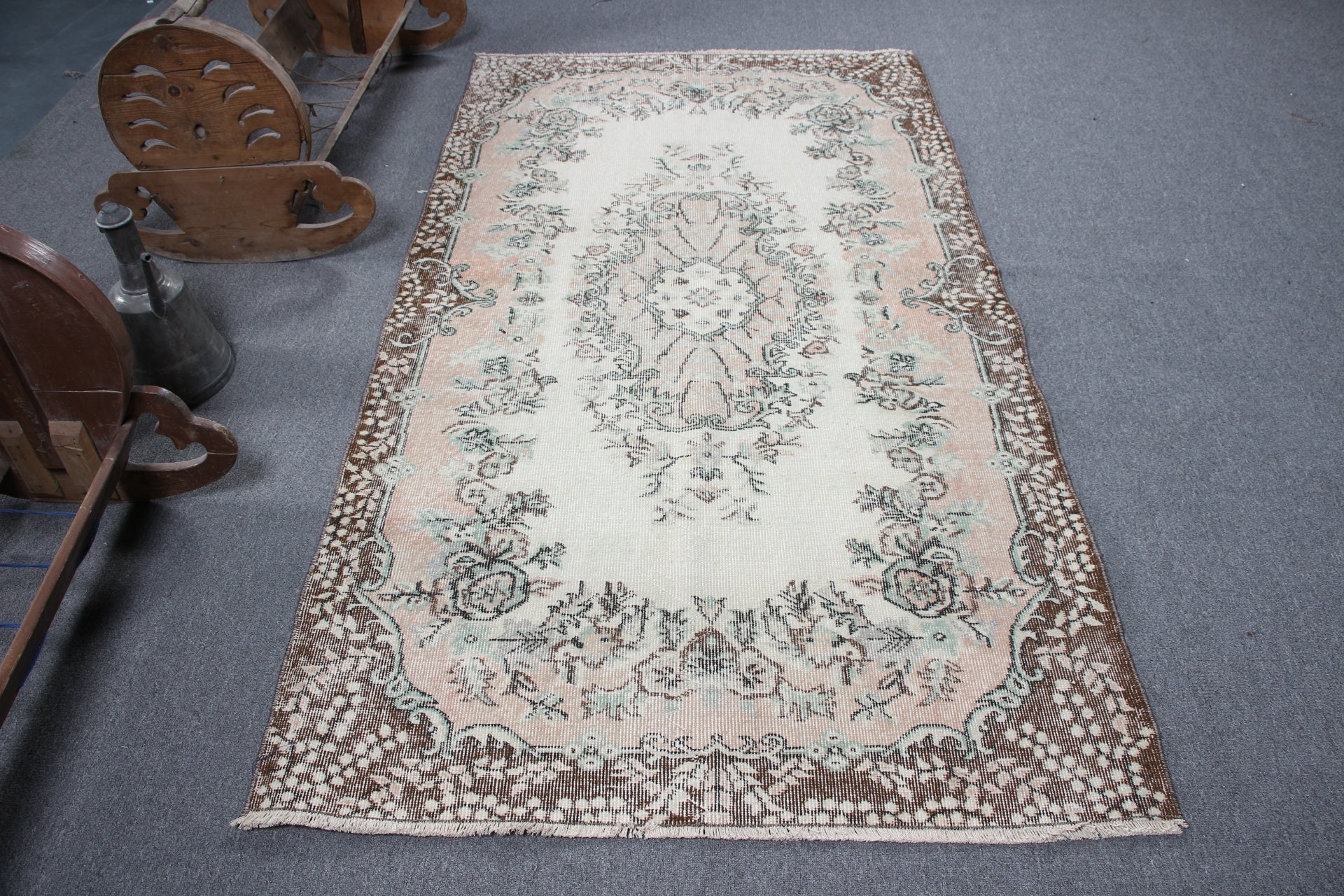 Vintage Rug, Area Rug, Turkish Rug, Antique Carpet, 47x85 Inches