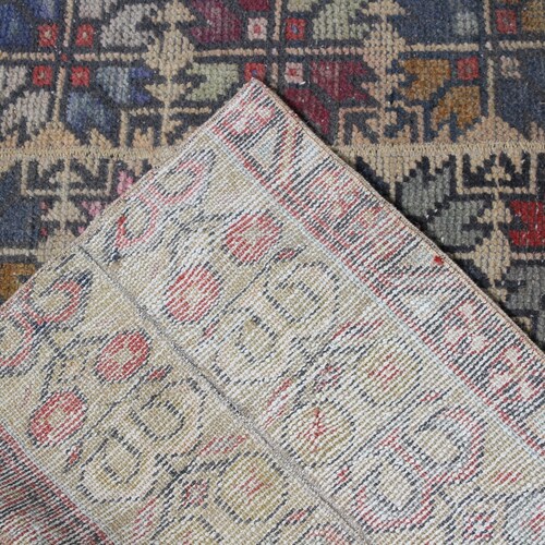 Turkish Rug, Runner Rugs, Vintage Rug, Antique Rug, 32x105 inches Beige Rug, Patchwork Stair shops Rugs, Wool Hallway Rug, 4861