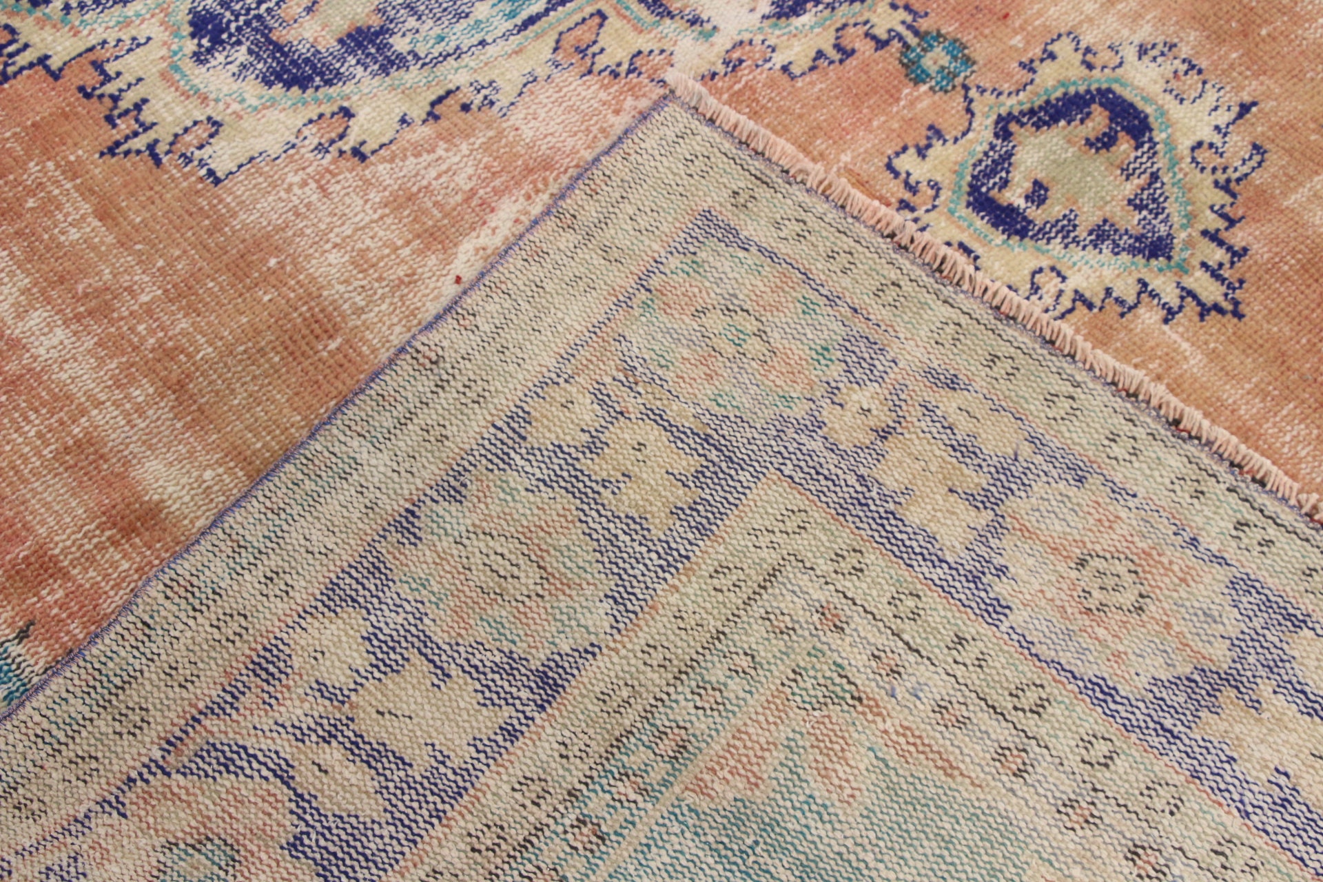 Vintage Rug, Turkish Rug, Large Rug, Antique Rug, 85x117