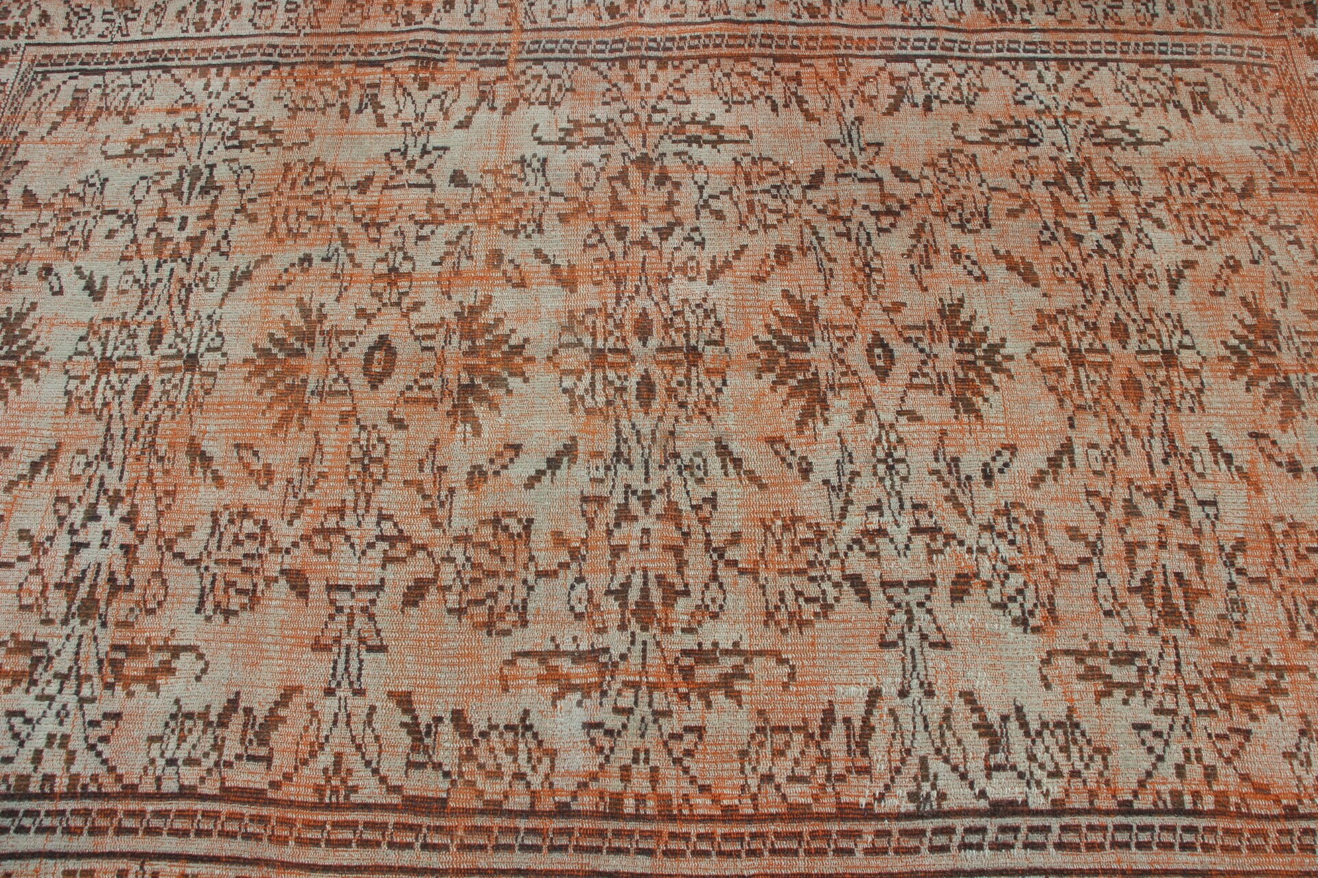 Vintage Rug, Area Carpet, Turkish Rug, Oushak Rug, 57x85