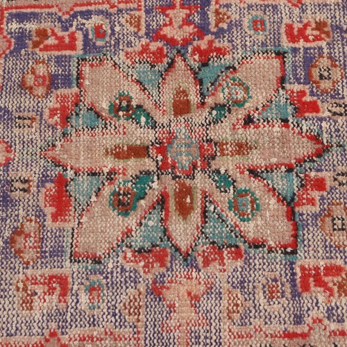 Vintage Rug, Turkish Rug, shops Area Carpet, Home Decor Rug, 57x89 inches Red Carpet, Turkey Floor Carpet, Bohemian Bedroom Rug, 4575
