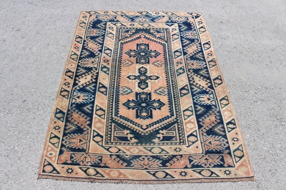 49×262 “Take a side trip” ViNTAGE RUG Accent Rug, Vintage Rug, Turkish Rug, Home Decor Rug, 49x68 Inches