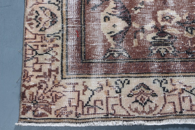 Turkish Rug, Large Carpet, Vintage Rug, Home Decor Carpet, 74x105