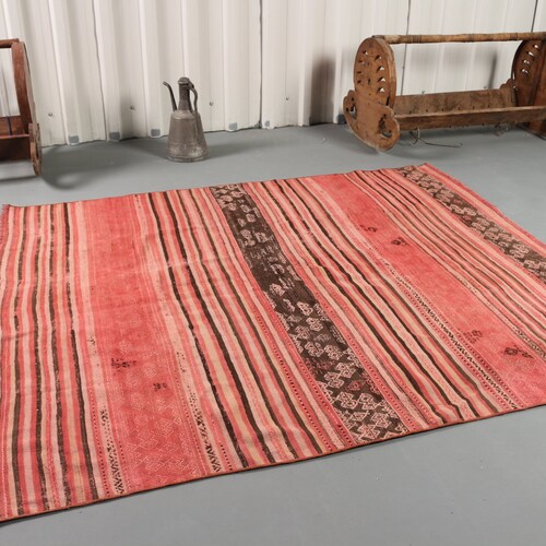 Turkish Kilim, Runner Kilim, Vintage Kilim, Antique Kilim, 21x72 inches shops Pink Kilim, Anatolian Kilim, Stair Kilim, 3229