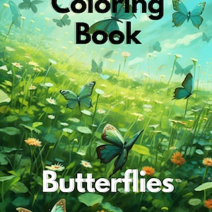 Butterfly Coloring Book