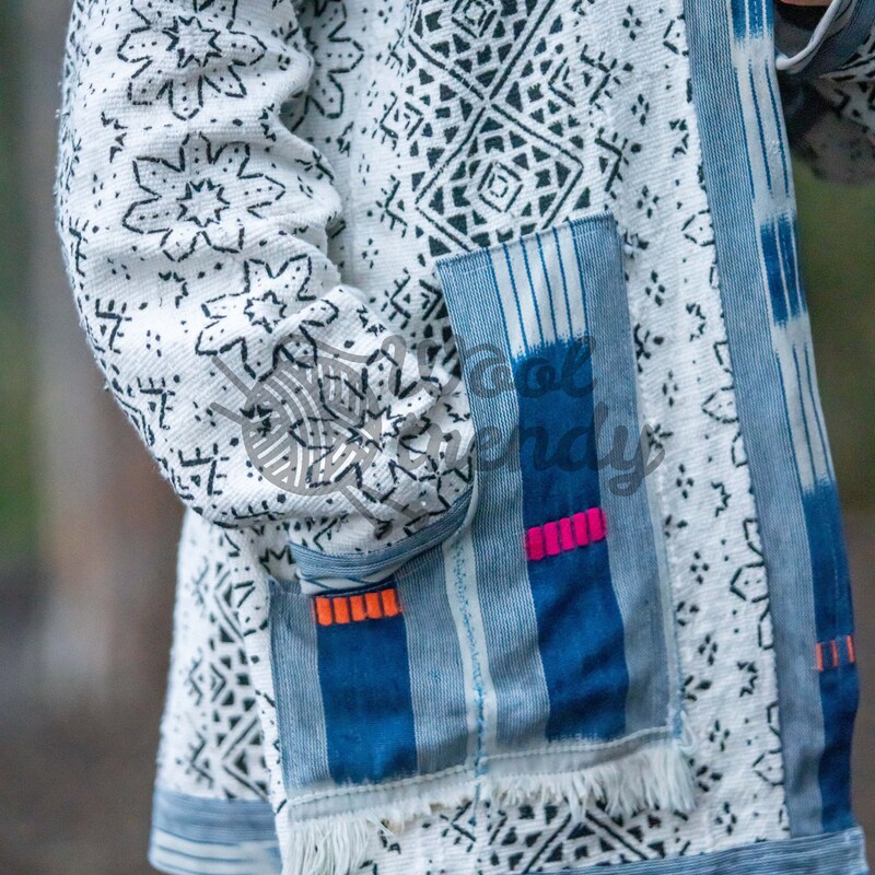 Ethnic Patterned Coat