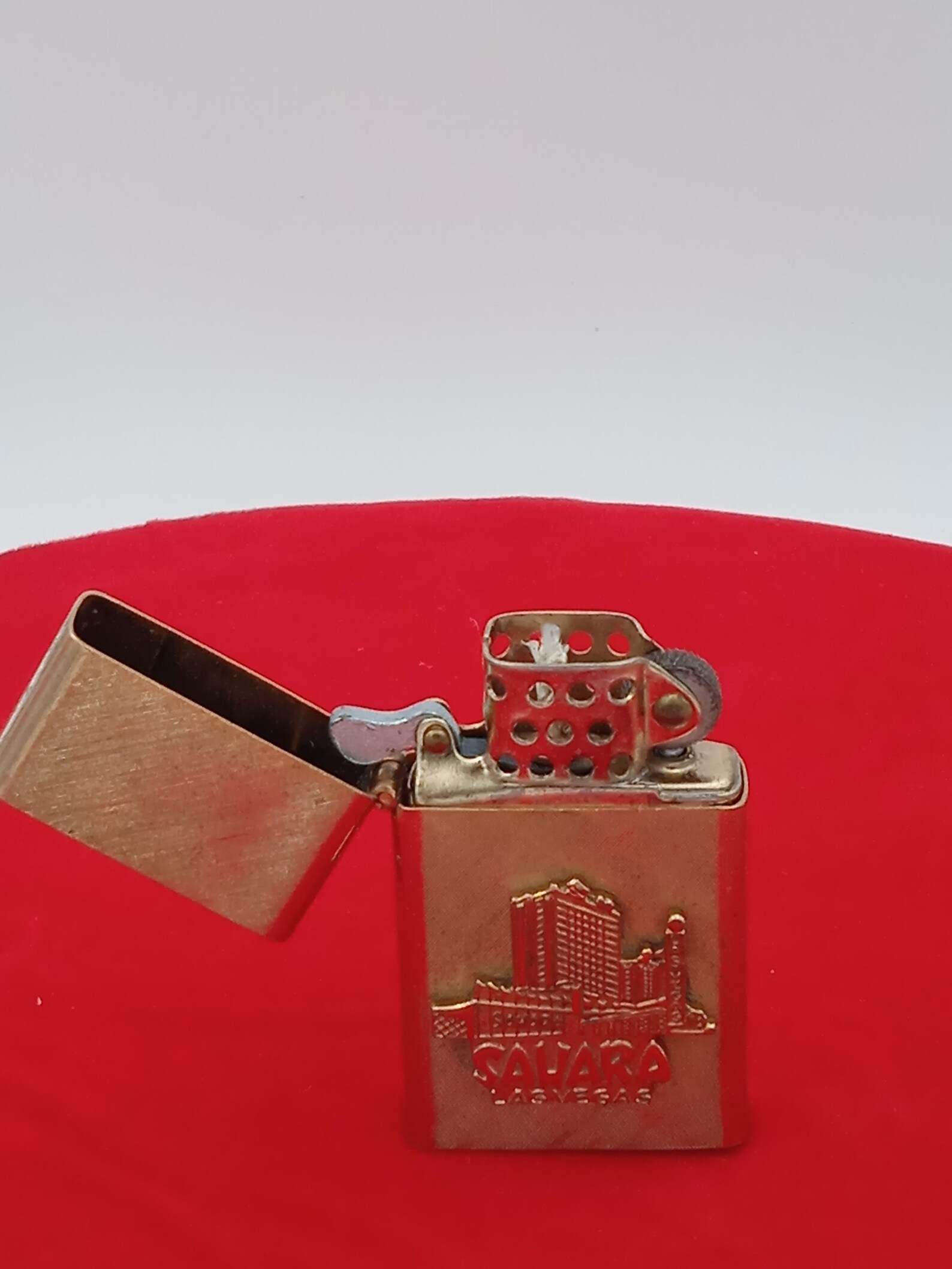 Vintage Antique Florentine cigarette lighter 14K gold plated | Etsy