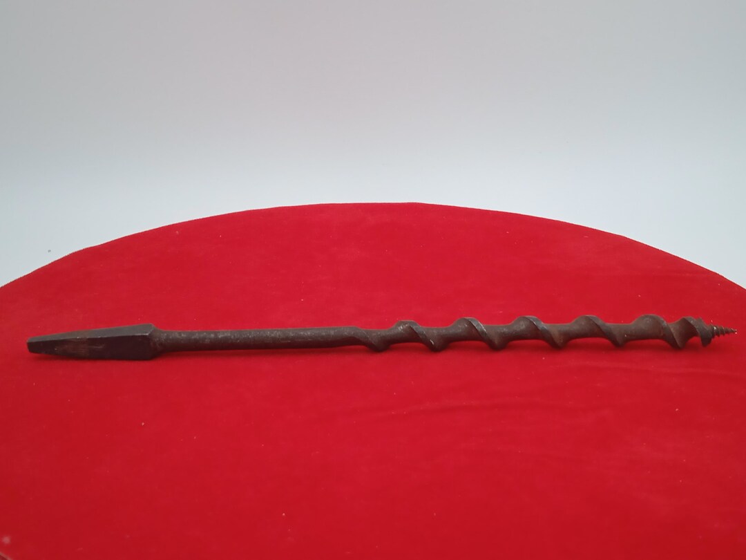 Antique Hand Drill Ancient Drilling Tool Vintage Carpentry Etsy