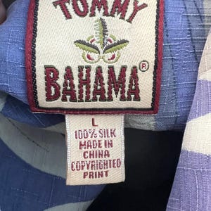 Tommy Bahama - Chemise décontractée d'été boutonnée à manches courtes en soie, grande taille image 7