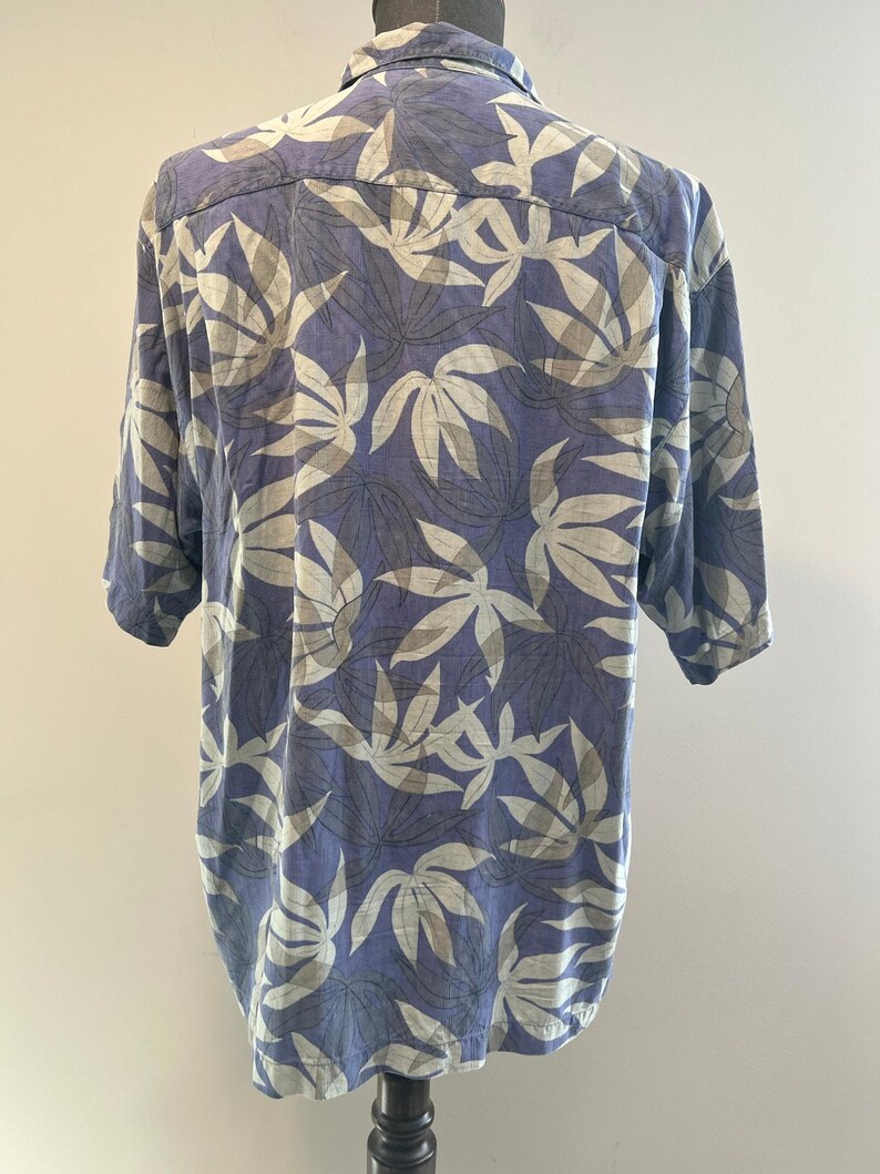 Tommy Bahama - Chemise décontractée d'été boutonnée à manches courtes en soie, grande taille image 5