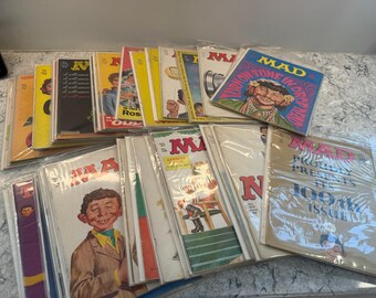 Collection of 60+ Mad Magazine Comic Books and Specials JL