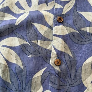 Tommy Bahama - Chemise décontractée d'été boutonnée à manches courtes en soie, grande taille image 8