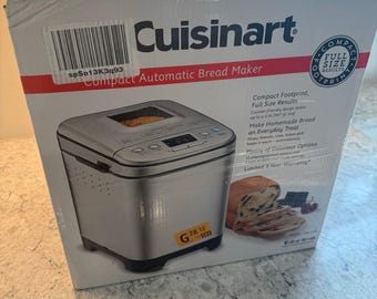 Cuisinart Bread Maker Machine Stainless Steel Automatic Bread Machine