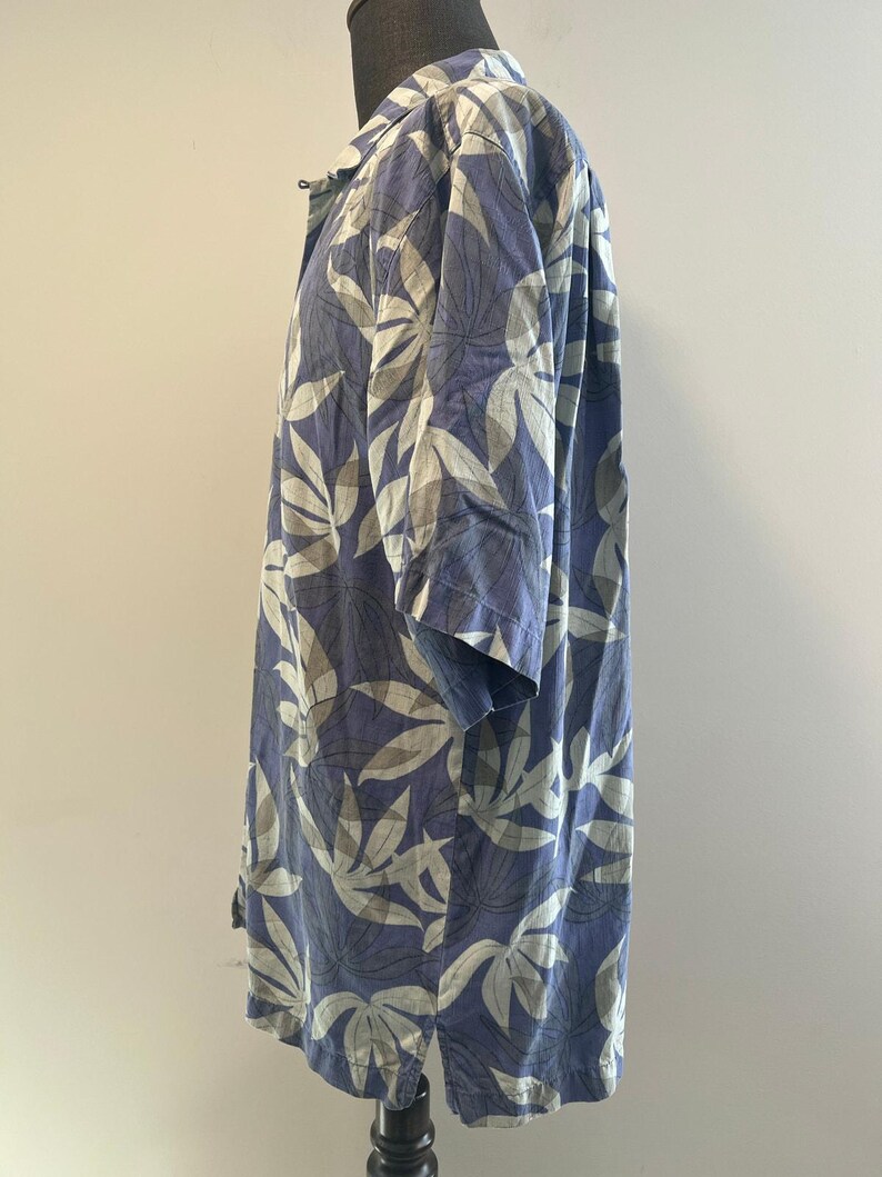 Tommy Bahama - Chemise décontractée d'été boutonnée à manches courtes en soie, grande taille image 4