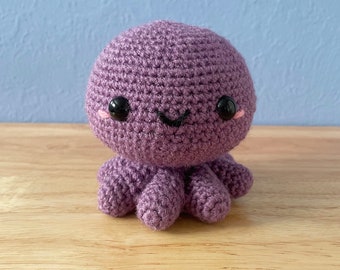 Octopus Crochet Plushie Stuffed Animal Toy | Amigurumi
