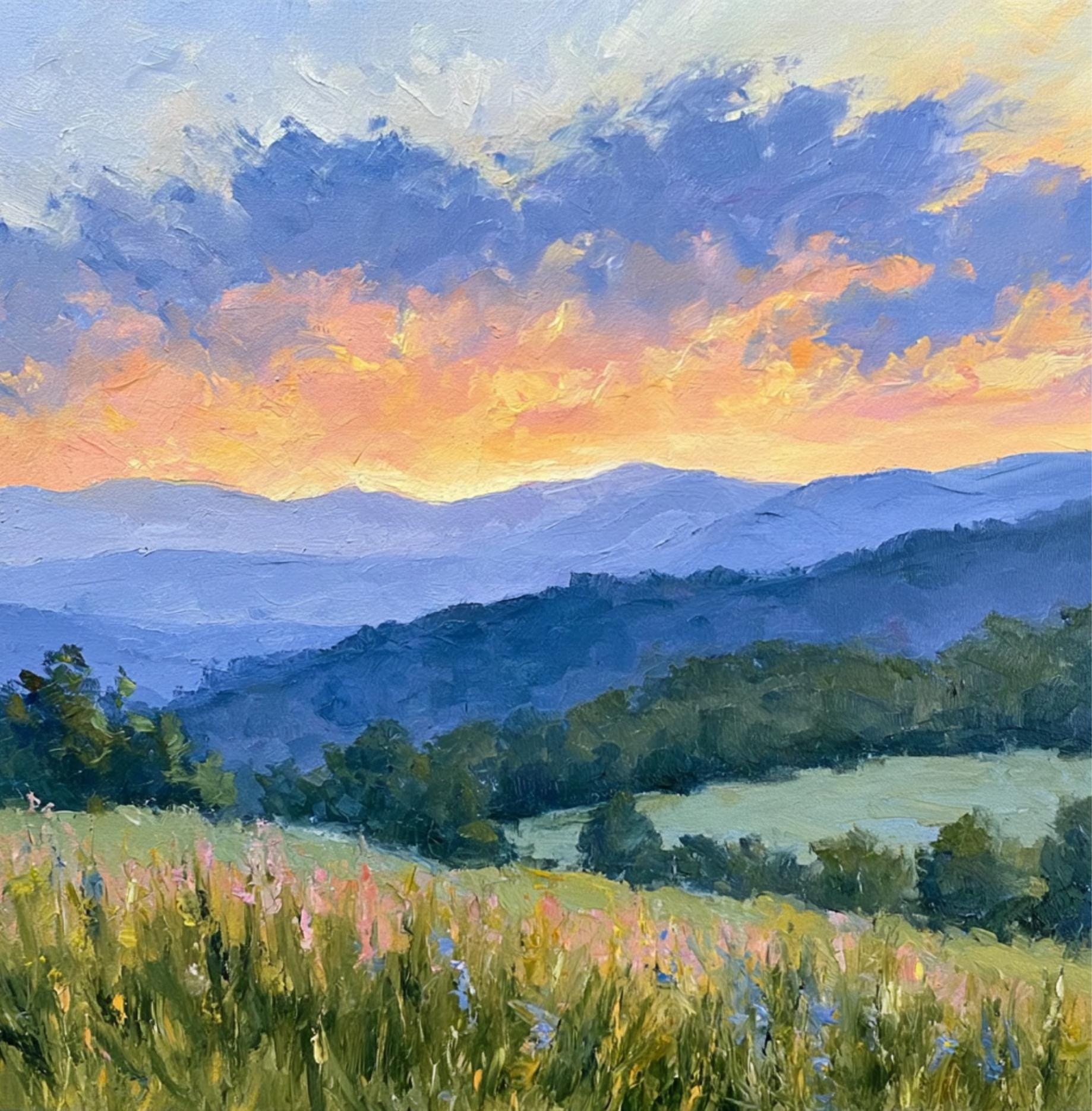 Impressionist Landscape Painting Original - Etsy