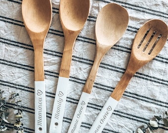 Custom wooden spoon or spatula