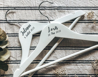 Personalized hanger for children - Wedding, Baptism, Birthday