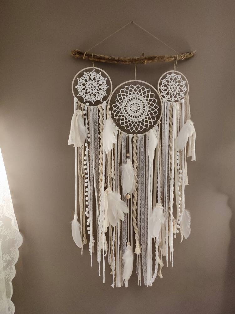 Attrape Rêve Tête de Lit/ Attrape Géant