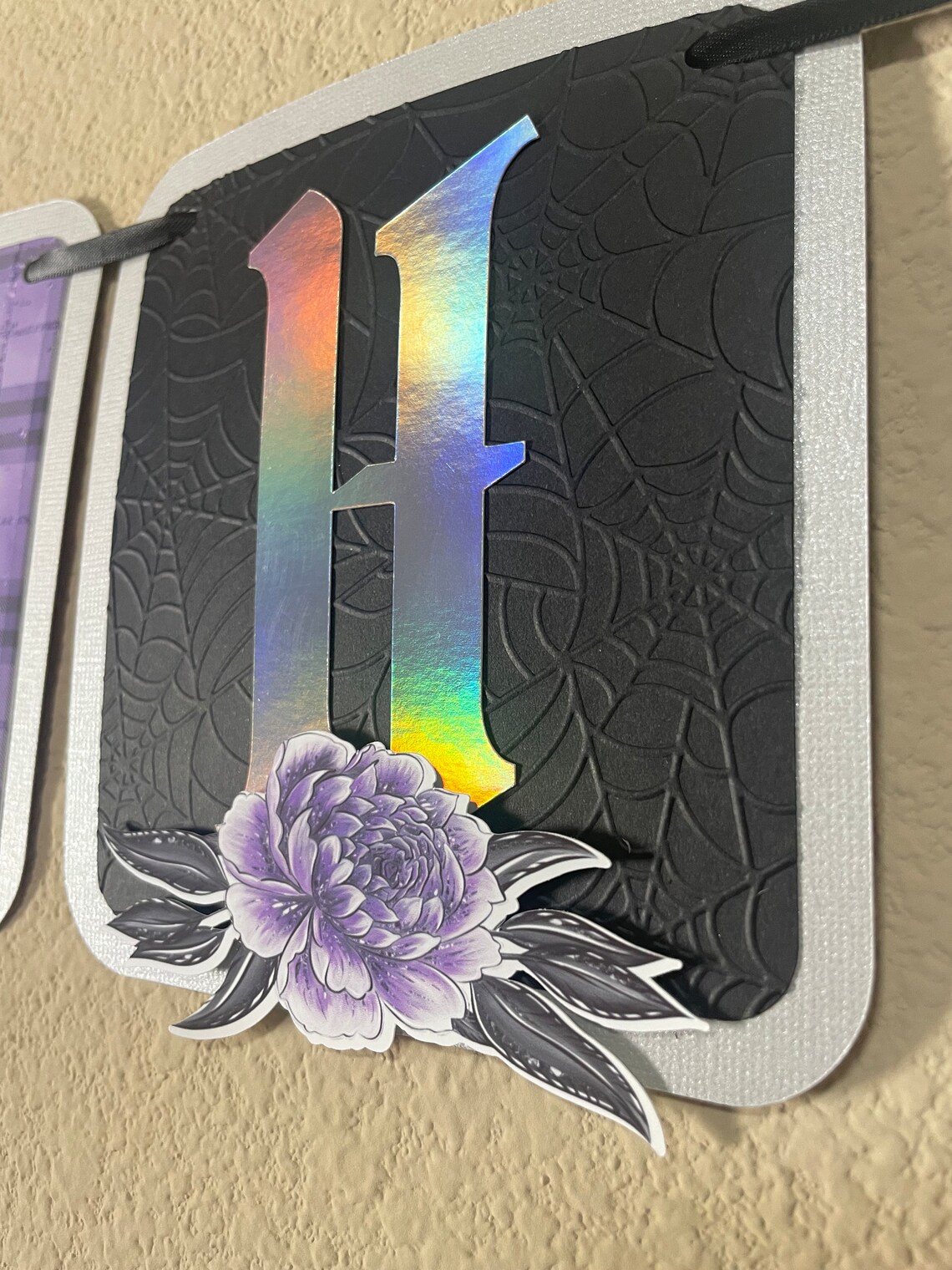 Wednesday Birthday Banner/ Enid Birthday Banner Etsy