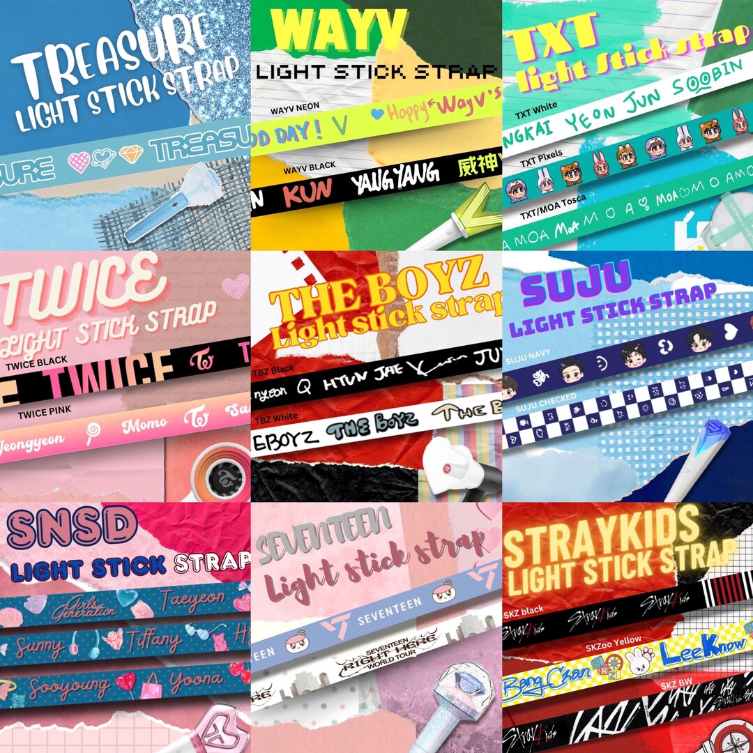 KPOP Light Stick Holder Strap/ Strap Sling Bag (3RD EDITION) - Etsy