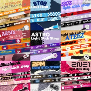 KPOP-lichtstaafhouder riem/riem Draagtas (1ST EDITION)