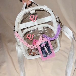 Red Velvet White Clear Cross Bag für Reveluv (Fanmade Merch für Konzert)