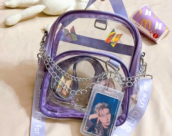 Purple Stadium Clear Bag for ARMY Concert - Etsy