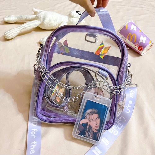 Purple Stadium Clear Bag for ARMY Concert - Etsy