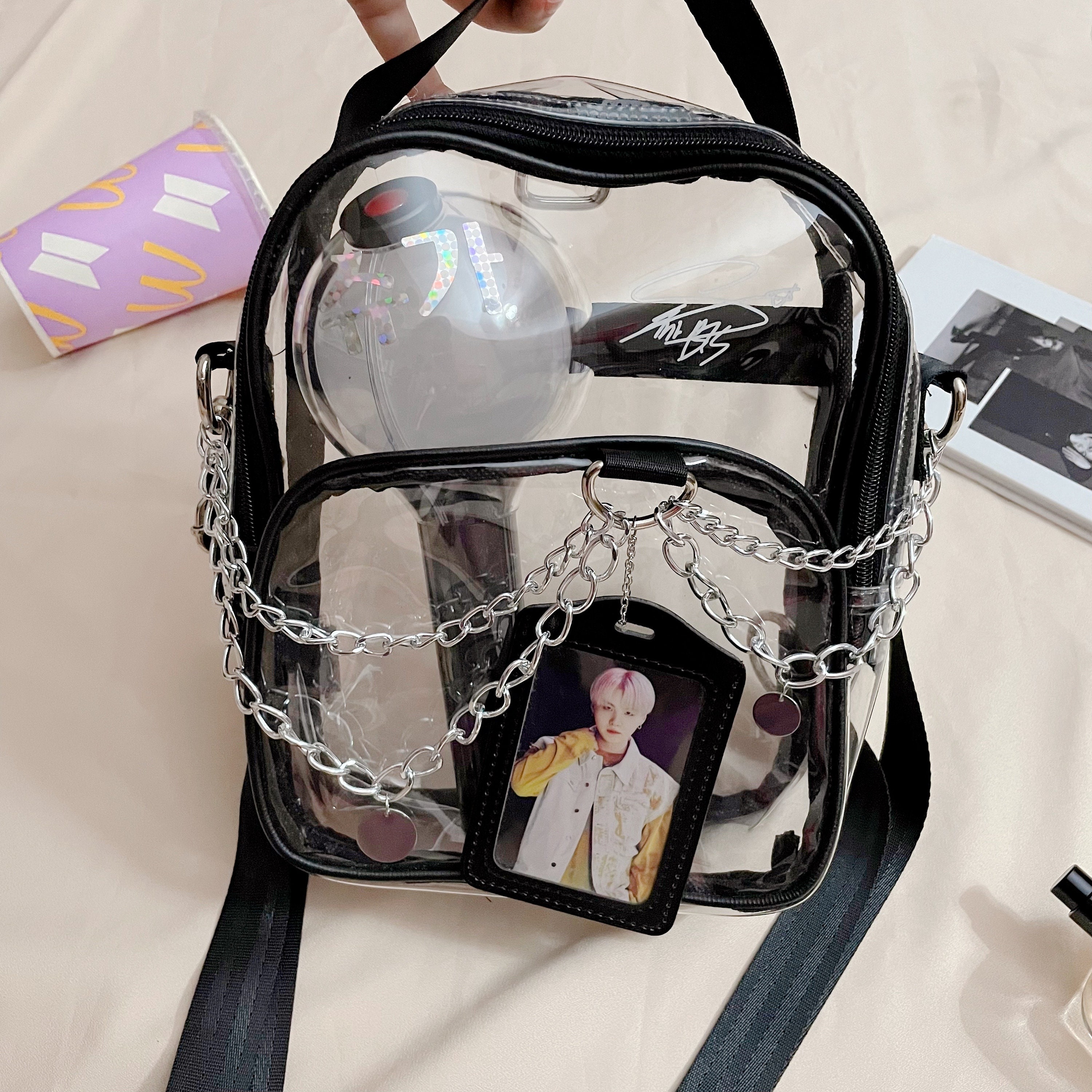BTS SUGA Agust D Yoongi CROSS BAG Black TOUR D-DAY Official