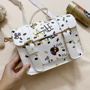 VANTE V Art Satchel Bag (BTS Fanmade Merch for Army)