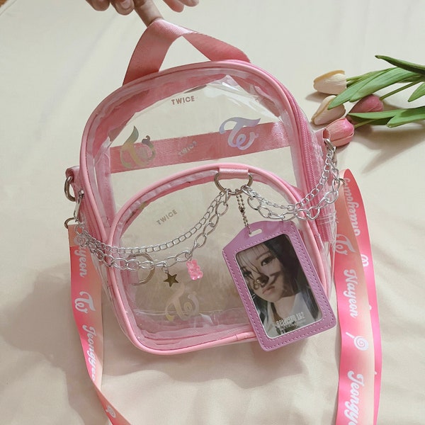 TWICE stadion clear bag für ONCE (fanmade merch)