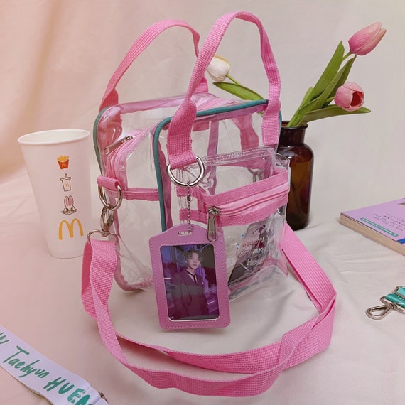 Pink Tosca Clear Stadium Cross Bag for Concert - Etsy