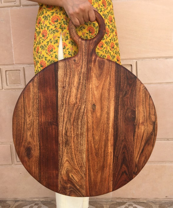 Ebony Extra Large Wood Cutting Board for Kitchen Thick Butcher Block Chopping  Board with Handle - China Wood Cutting Board Medium and Cutting Board Bulk  price