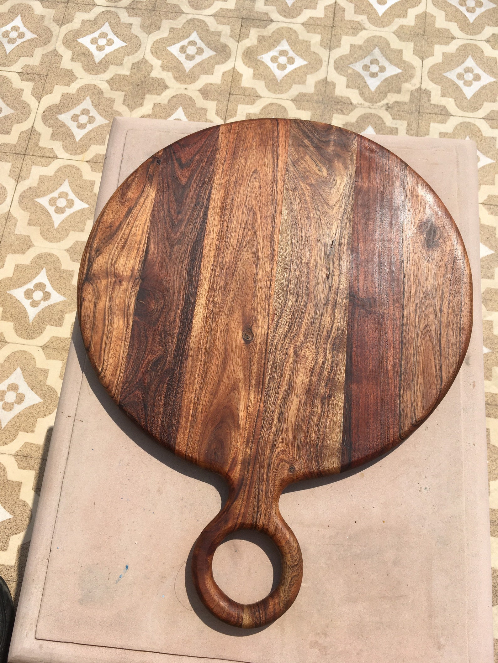 Large Round Cutting Board Chopping Boards Cutting Board With Etsy