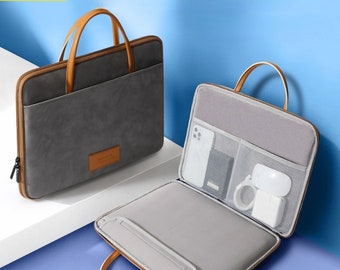 Waterproof 13 14 15 15.6 16 inch macbook air Pro Dell shoulder handbag Briefcase laptop bag sleeve case / macbook air case, macbook pro Case